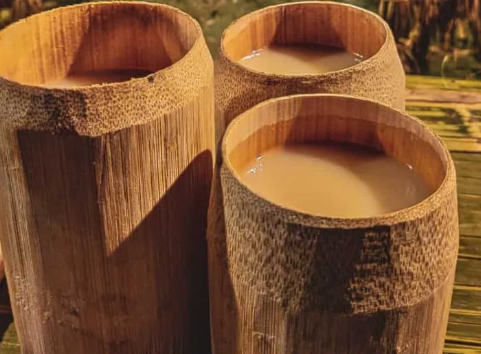Traditional Zutho fermented rice drink associated with Nagaland