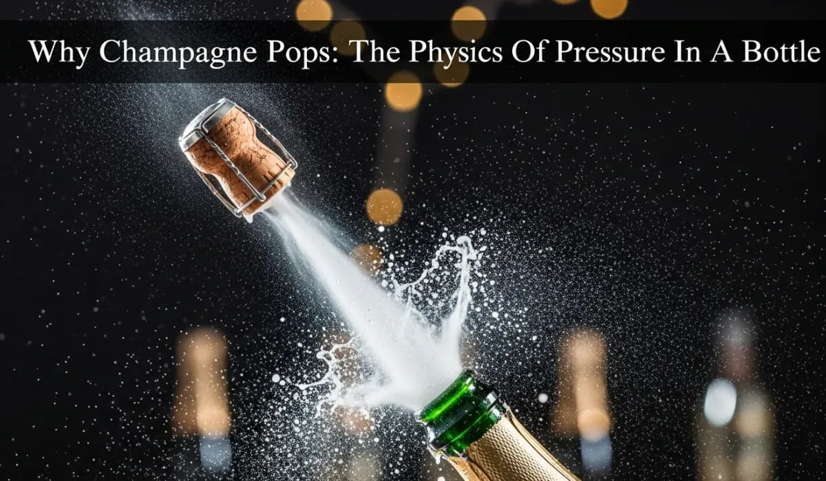 Why Champagne Pops: The Physics Of Pressure In A Bottle