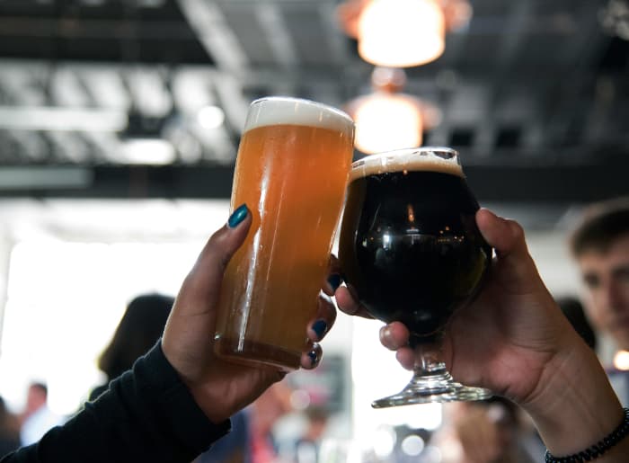 Different kinds of beer