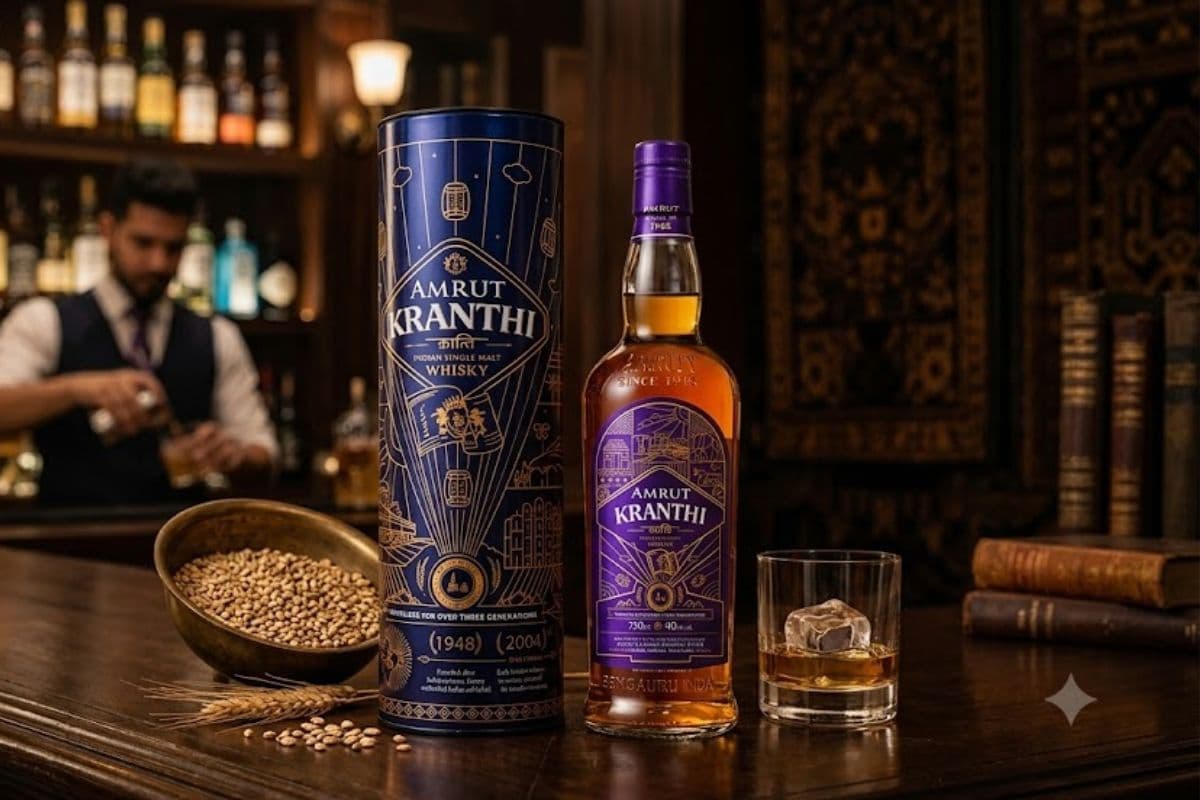 Amrut Distilleries Launches Kranthi Whisky; 53rd Whisky Expression