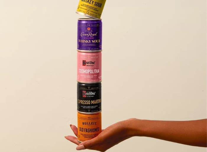 Canned Cocktail Line-Up By Diageo