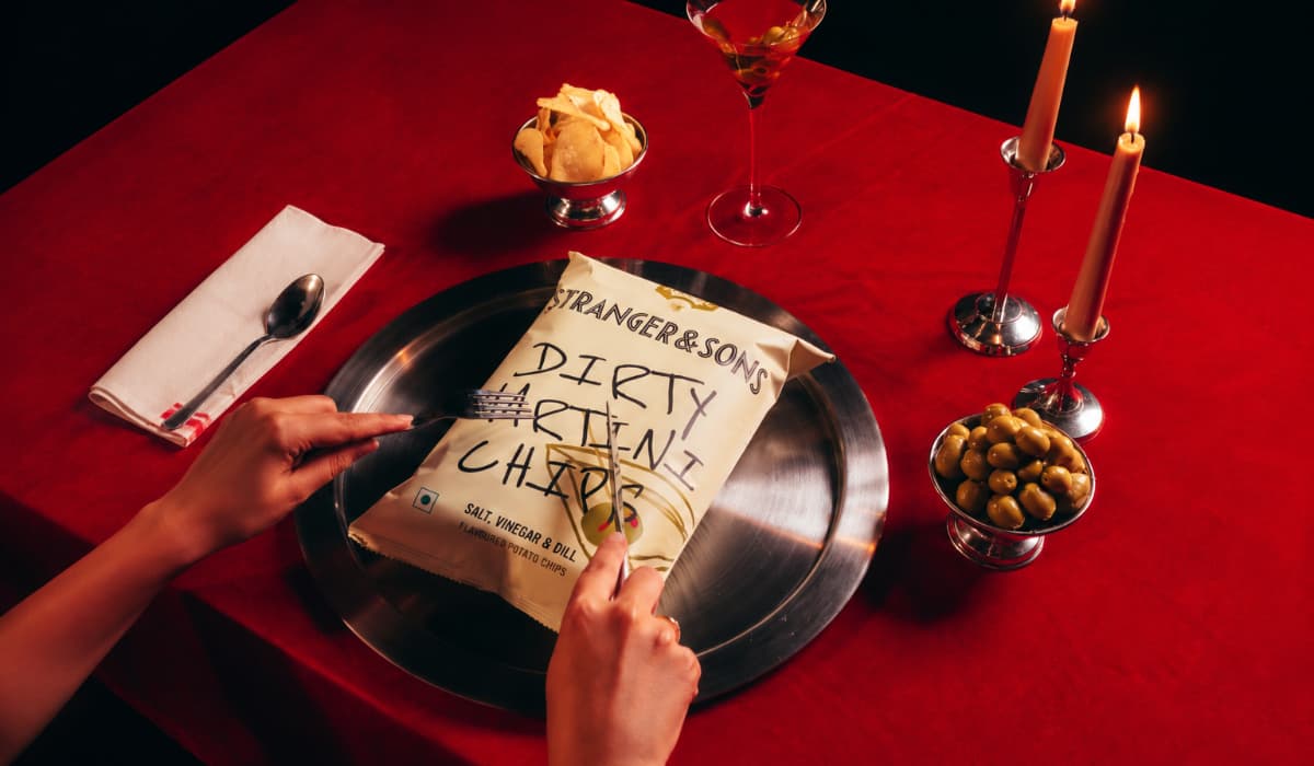 Stranger & Sons Launches Dirty Martini Chips In Collaboration With Kettle Studio