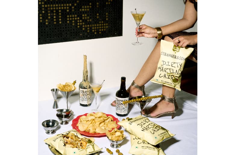 Dirty Martini Chips