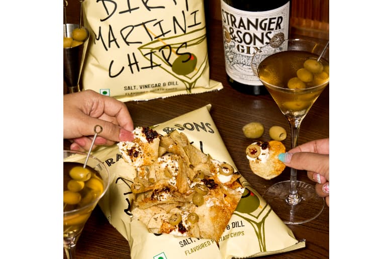 Dirty Martini Chips
