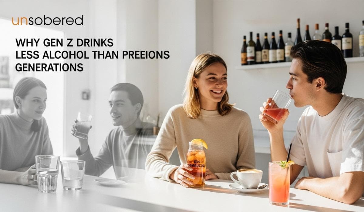 Why Gen Z Drinks Less Alcohol Than Previous Generations