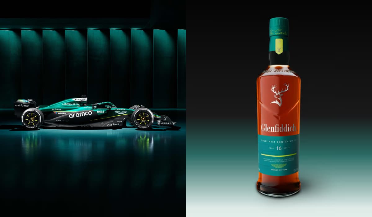 Glenfiddich Unveils New 16-Year-Old Single Malt Scotch Whisky To Commemorate Aston Martin Formula One Partnership