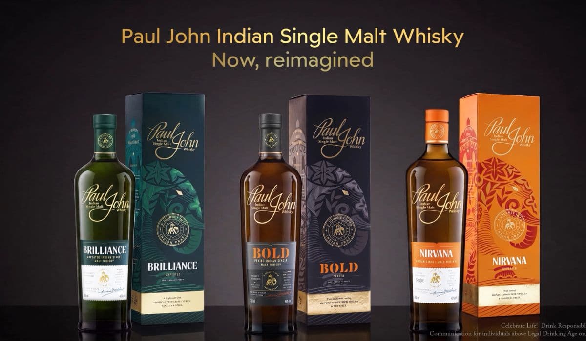Paul John Whisky Unveils New Look; Releases New Packaging Design Of 3 Expressions