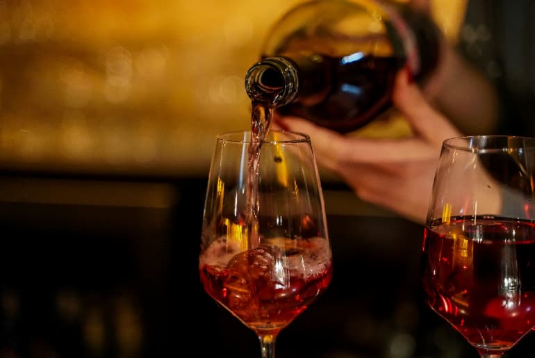 red wine