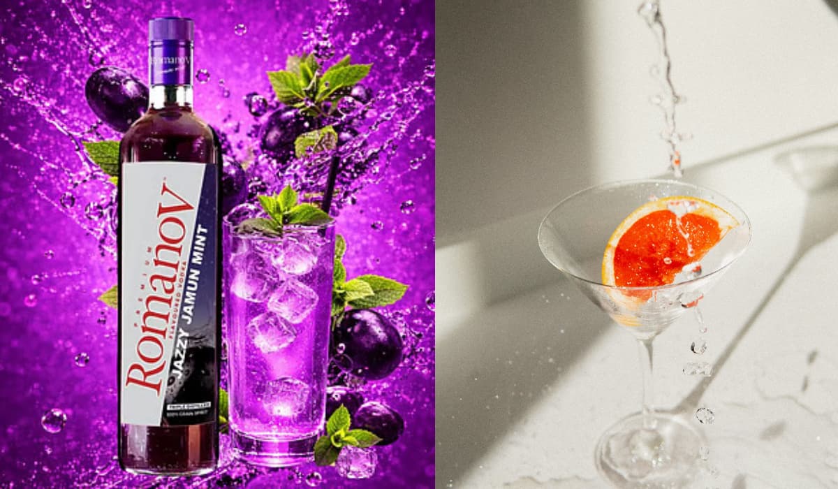 Romanov Jazzy Jamun Mint Vodka By Inbrew Beverages Launched In India