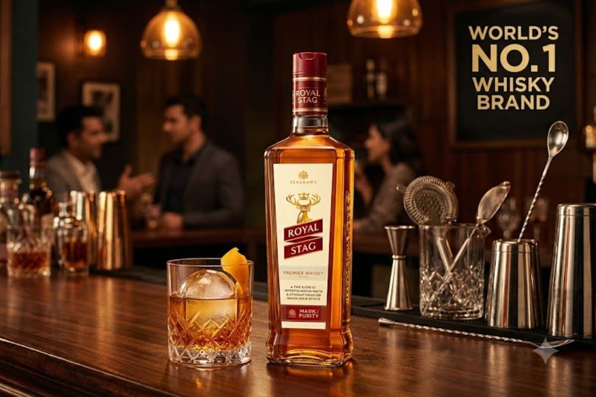 Royal Stag Becomes World's No. 1 Whisky Brand, Sells 32.6 Million Cases in 2025