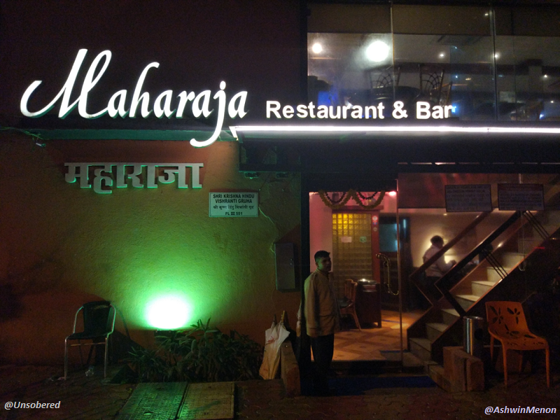 Maharaja Restaurant & Bar_Header Image for Unsober Review