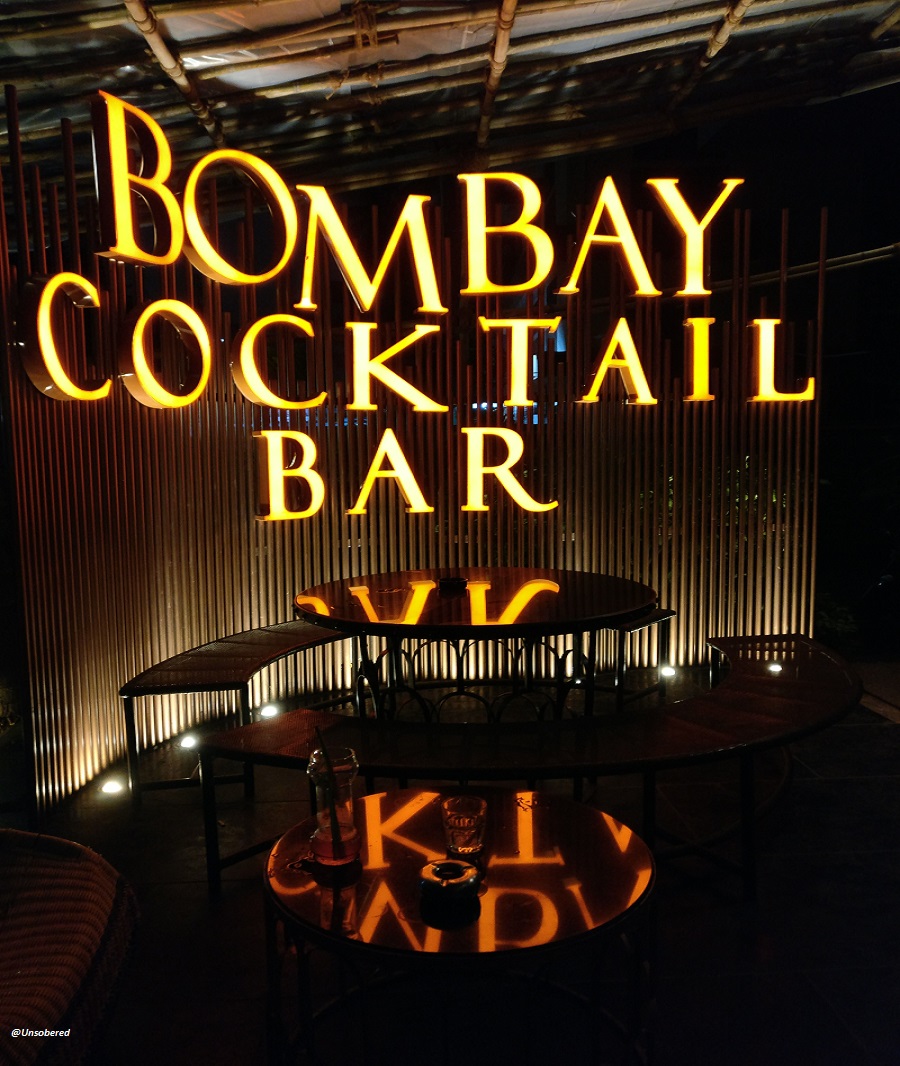 Header image Bombay Cocktail Bar for Unsober Review