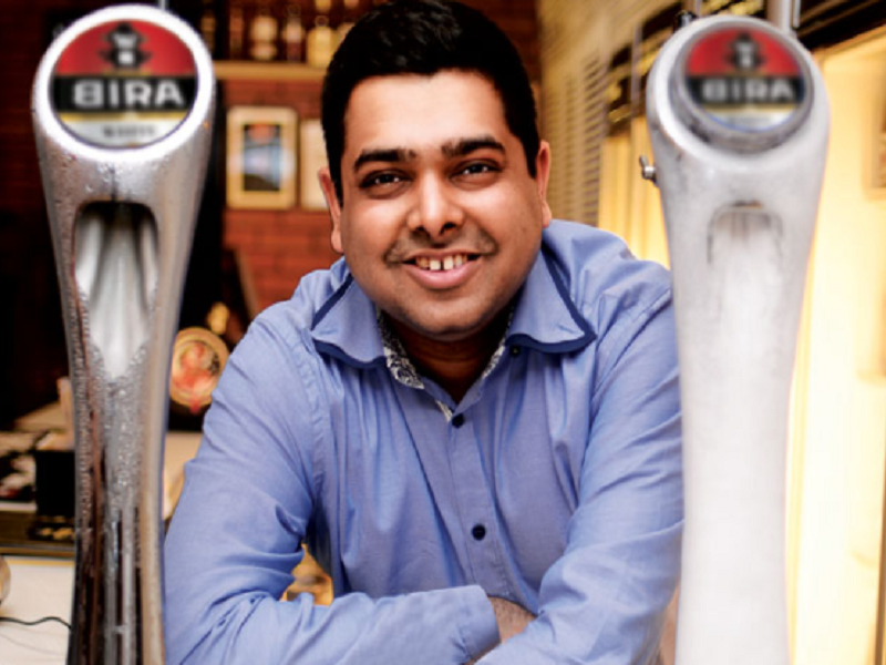Ankur Jain Bira image for header pic of unsobered listicle on alcohol CEOs