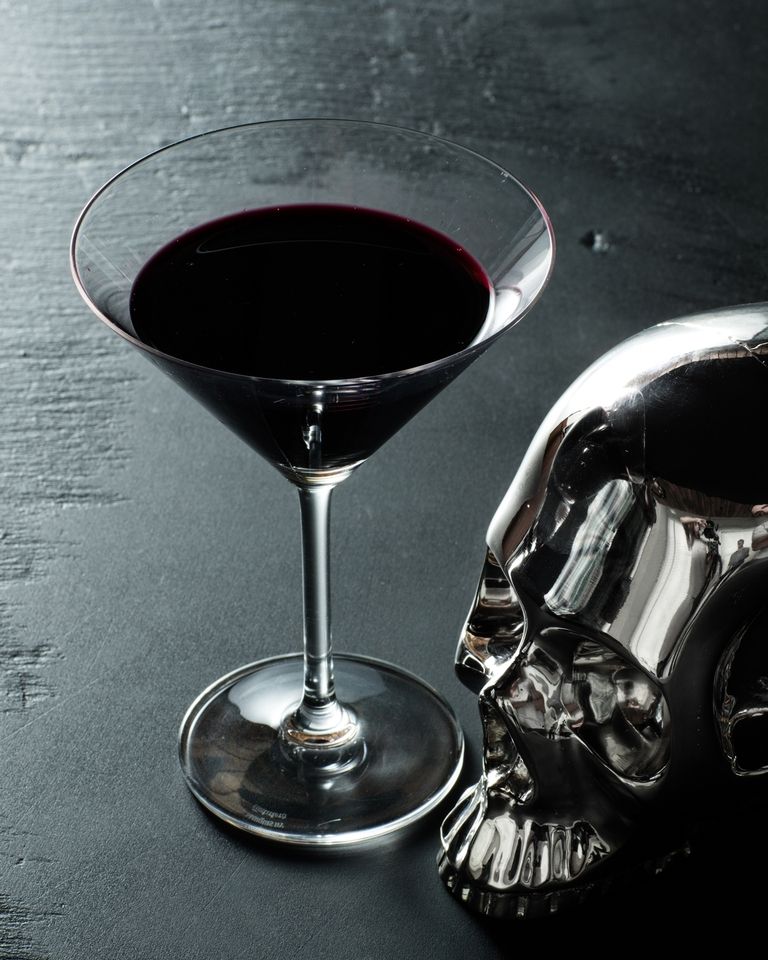 Image for unsobered listicle on halloween cocktail recipes