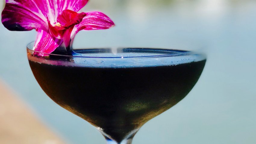 black sand beach cocktail
