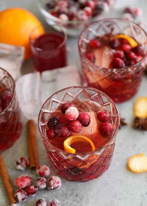 thanksgiving cocktails we are grateful for