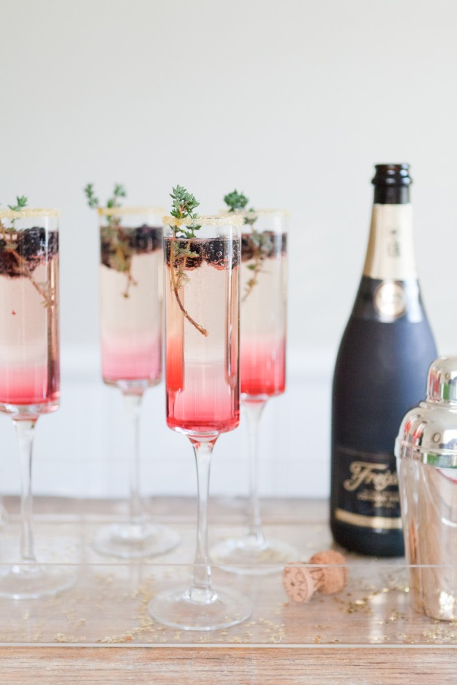 Image for unsobered listicle on champagne cocktails