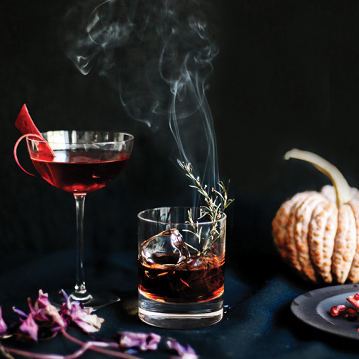 Image for unsobered listicle on smoked cocktails