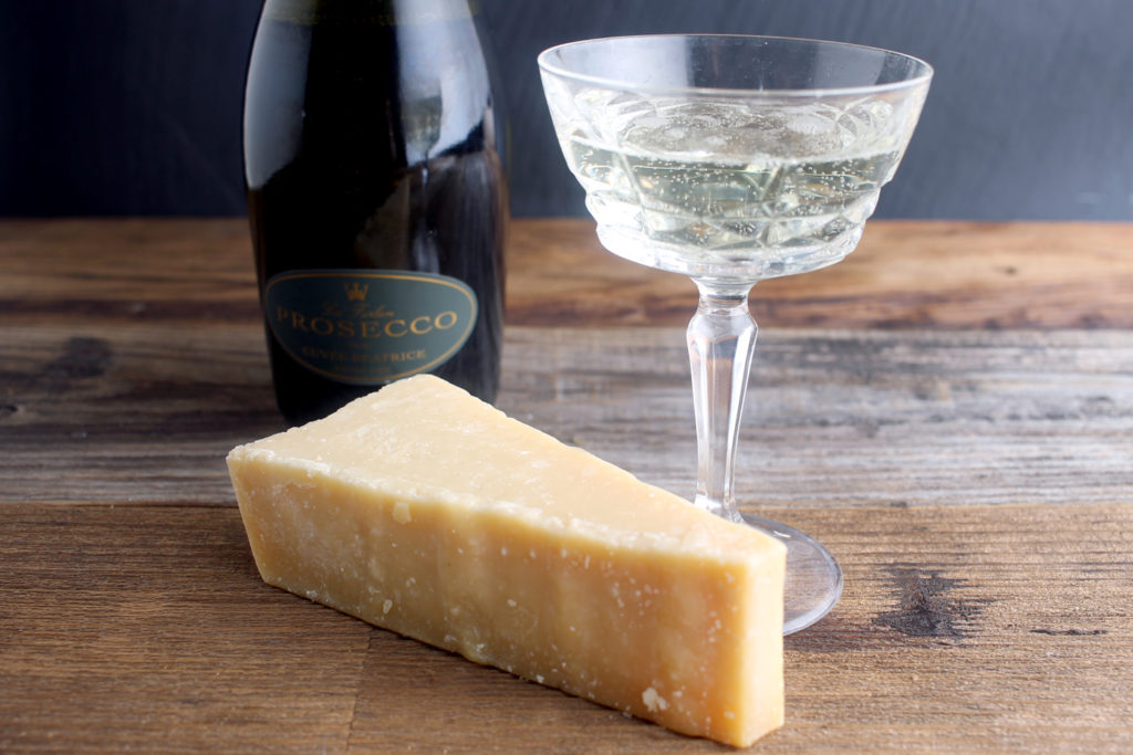 Prosecco and Parmesan