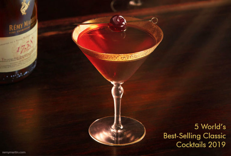 5 World’s BestSelling Classic Cocktails, 2019 Unsobered