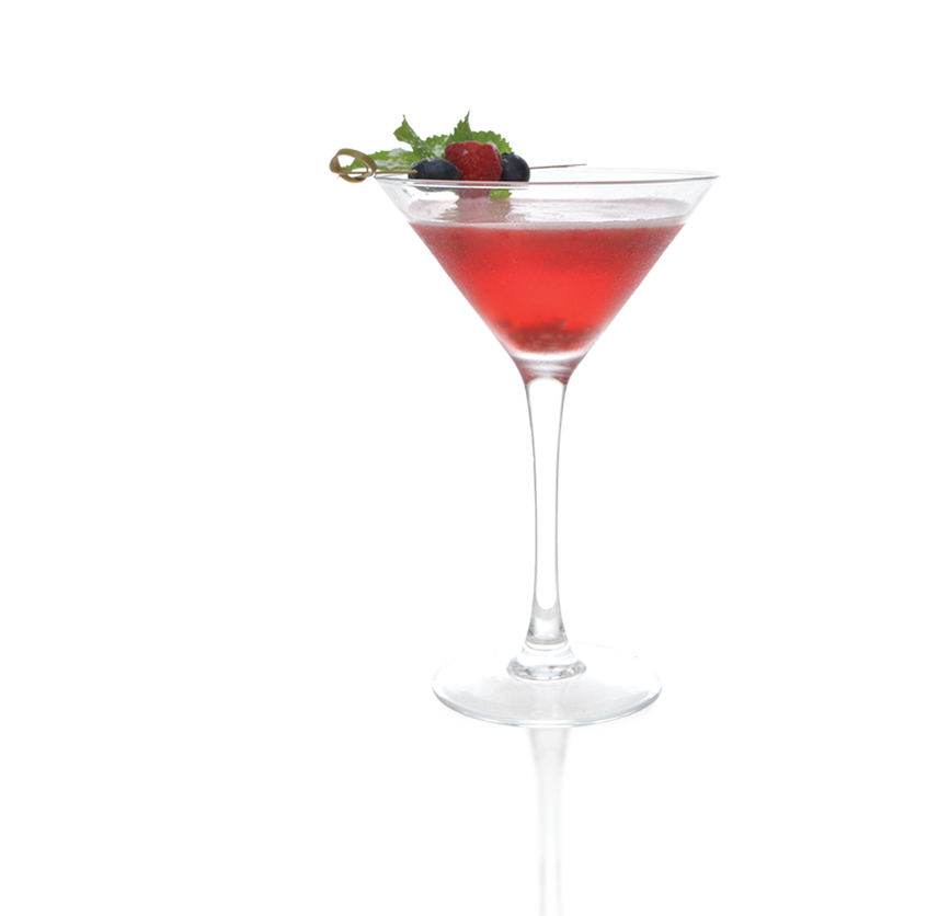 Pomegranate Saketini