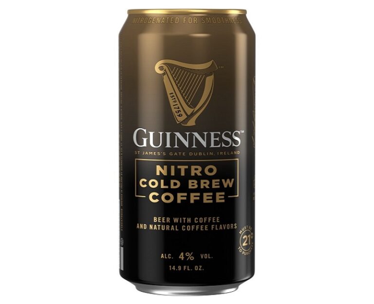 Nitro Cold Brew Coffee Beer By Guinness - Unsobered