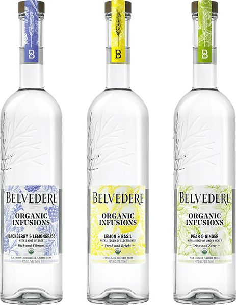 Belvedere Organic Infusions: vodka done better