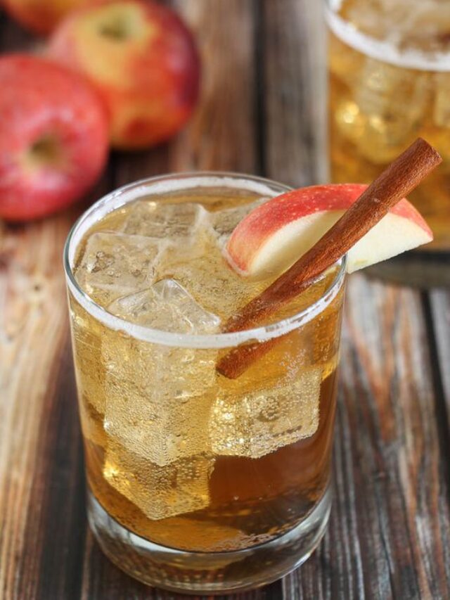 Beer Cocktail with Apple