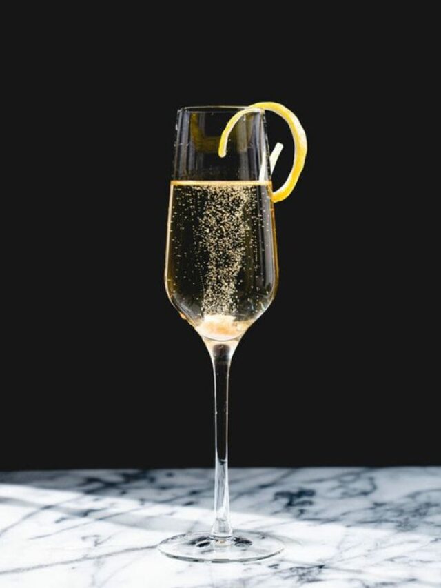 Champagne Cocktail Photography Poster Image