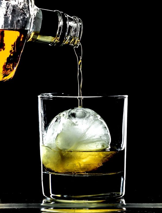Adding an ice ball to your drink is one of the famous whiskey traditions around the world