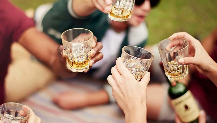 Having a toast of whiskey is one of the famous whiskey traditions around the world