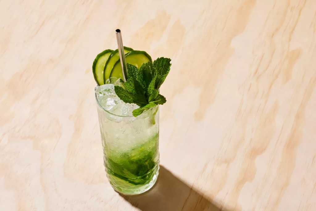 Cucumber Mint Mojito is an awesome cocktail to try this Easter