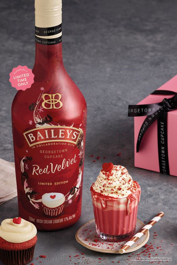 Baileys Red Velvet is one of the Baileys Irish Cream flavors that can be enjoys as a dessert