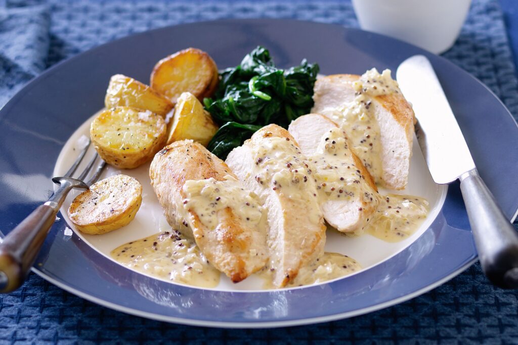 Creamy Chicken in White Wine