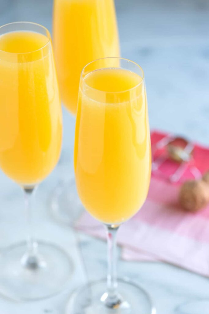 Mimosa looks so innocent on the outside, no one to guess what’s in your champagne flute