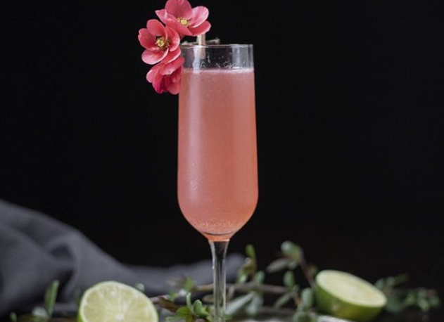 Rose cocktails