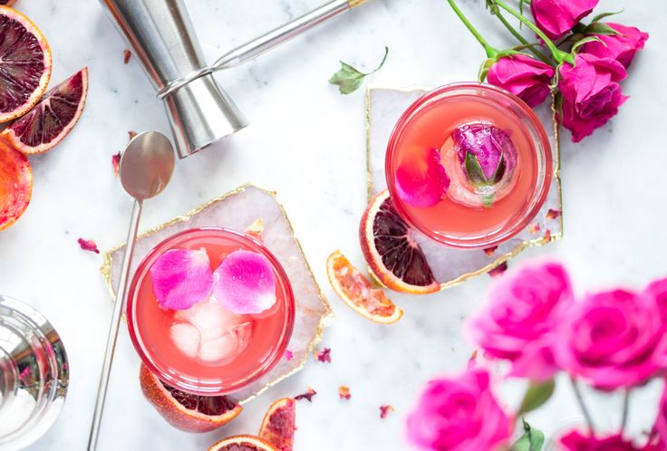 Rose Bourbon, a kind of a Rose cocktail 