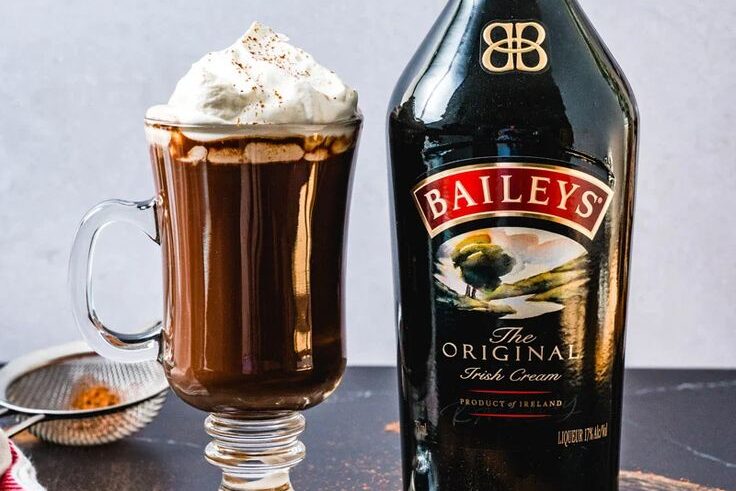 baileys hot chocolate - hot cocktails