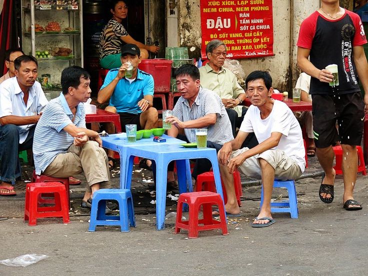 Vietnam locals - drinking culture