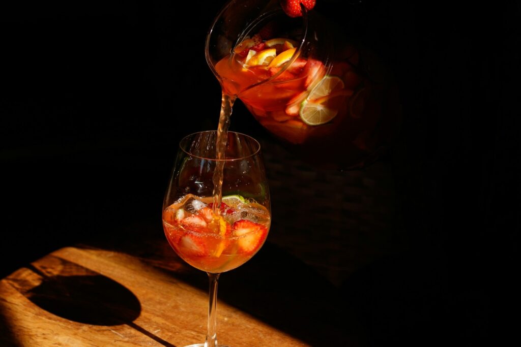 Sangria, a popular drink in Spain