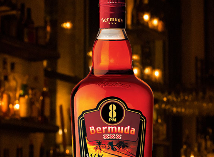 8 PM Bermuda Rum, one of the 5 best Indian Rums under INR 1000