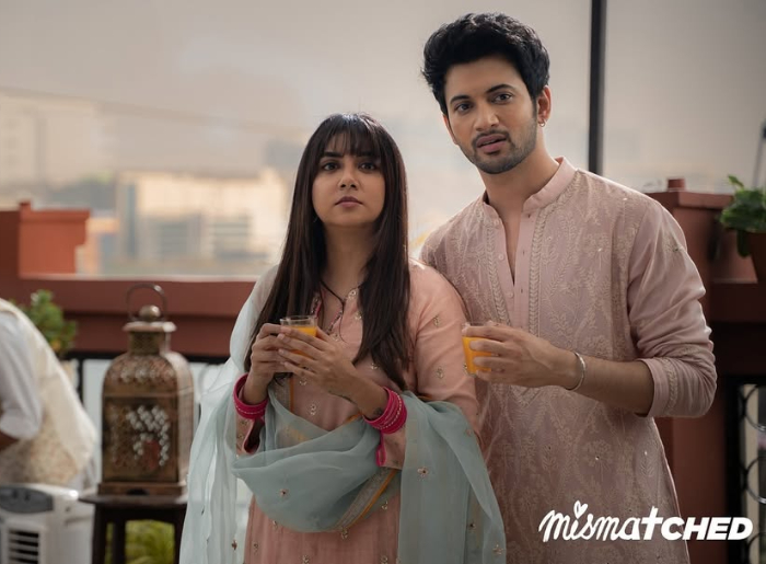 Prajakta Koli and Rohit Saraf in Mismatched Season 3