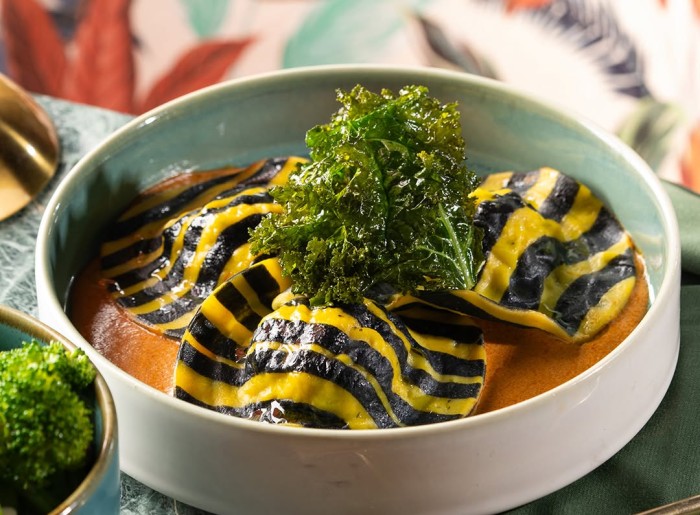 Ravioli served at Onrique