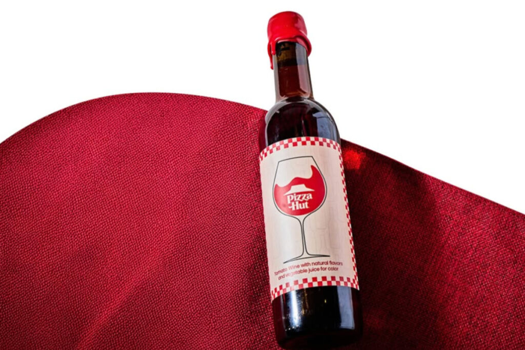 Pizza Hut Launches Tomato Wine - Unsobered