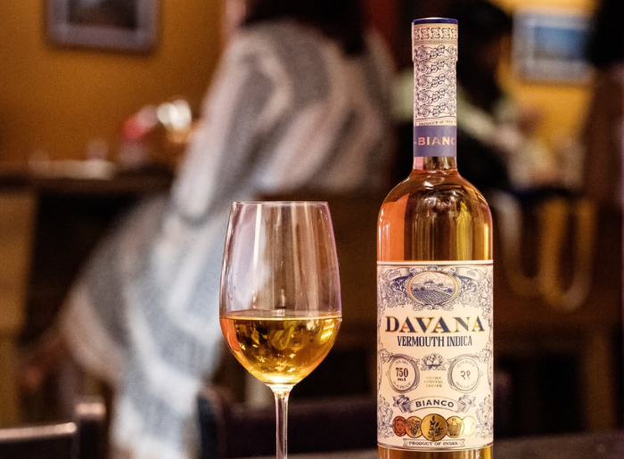 Davana Vermouth Bottle