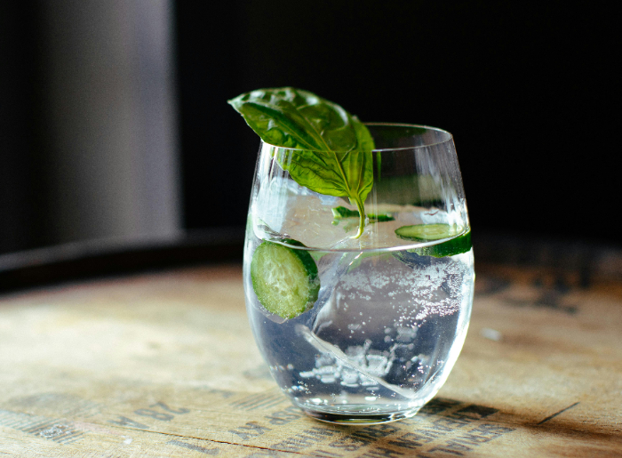 Gin and diet tonic